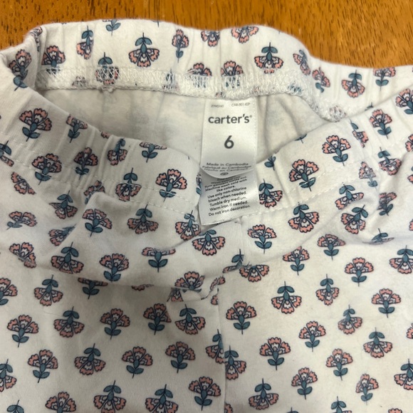 Girls Carter’s Jean Button Shirt and Pants Outfit Size 6 - Picture 8 of 12